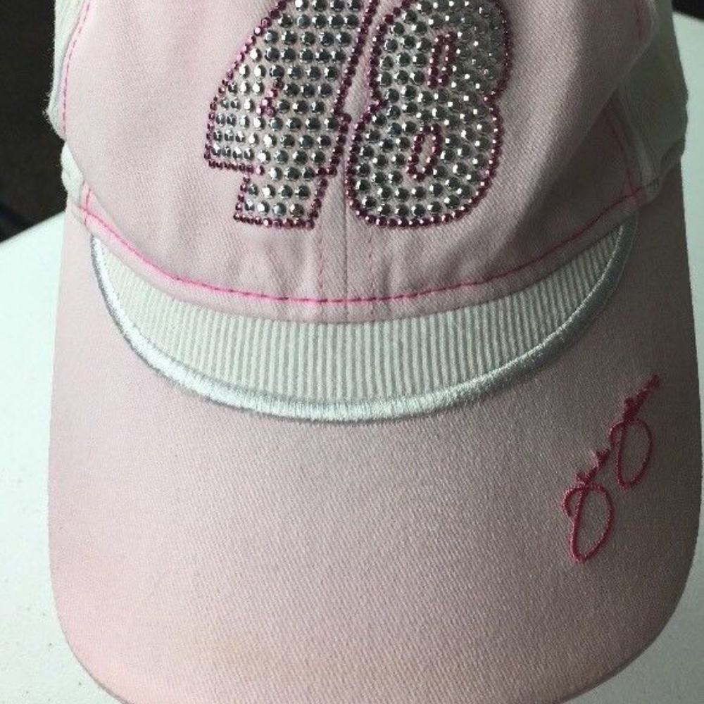 Jimmie Johnson Pink Women's Adjustable Hat